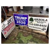 Signs - Stakes mix lot of 3