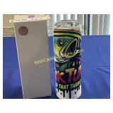 Tumbler Cup - Skinny 20 oz Hawk Tuah - Large