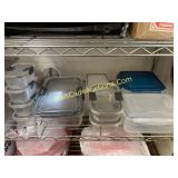 Food Storage Tubs w/ Lids mix lot of 22