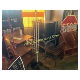 Clip Rack - 4 rows of 16 clips 62"Tall