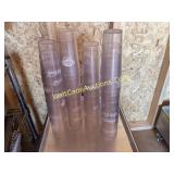 Metal Tray,Restaurant Cups - Approx 40 Cups