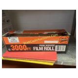 Cling Wrap - Approximately 2,000 ft left
