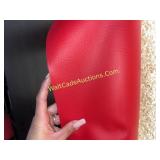 Red Seat Upholstery- Cafe Red - Partial Roll