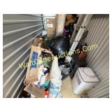 HUMIDIFIER, LADDER, BOXES, BAGS