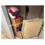 FURNITURE, BOXES, LINENS