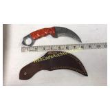 Damascus Steel 4 in Blade Tactical