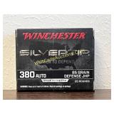 Ammo - .380 Auto (20 Rounds) Winchester Brand