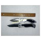 TACTICAL FOLDERS This lot features two