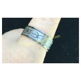 Stainless Steel Ring Sz 10