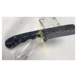 Damascus Steel 4 in Blade Bull Cutter