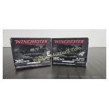 Ammo - .380 Winchester - 2 Boxes of 20=40 Rounds