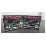 Ammo - .380 Winchester - 2 Boxes of 20=40 Rounds