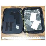 Gun carrying bag - 9mm - sig sauer gun cutout