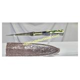 Damascus steel - 4 inch blade Utility Knife,