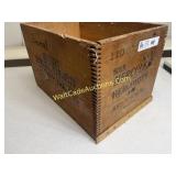 Hercules Wooden Box, Empty Pistol Cases