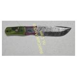 Damascus Steel - 5.5 in. Hunting Knife, Custom