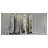 Mag - 9mm, Meg-Gar, Lot of 4