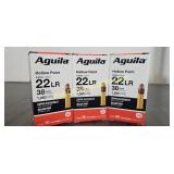 Ammo - 22LR Aguila 3 Boxes of 50=150 Rounds