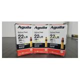 Ammo - 22LR Aguila 3 Boxes of 50=150 Rounds