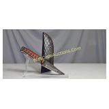 Damascus steel - 4 inch blade pocket Knife,