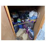 KIDS BIKE, FURNITURE, CLOTHES