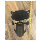 Gong Target - 1/2' Steel Cutout Punisher-Style