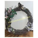 Wreath - Charming/decor -Rustic Grapvine Base