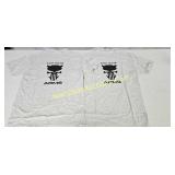 T-shirts - (2) 'East Texas Arms', Size XL, Ash