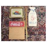 DECOR collection - 3pc Coca-Cola Sign Coca-Cola