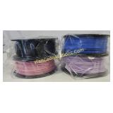 3D Filament Sunlu 1Kg - 4 Colors PLA as shown
