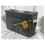 Ammo box - SM - Roughly 10' L x 3.5' W x 7' H. -