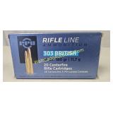 Ammo - .303 Britissh PPU Rifleline 20 Rounds