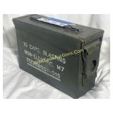 Ammo box - SM - Roughly 10' L x 3.5' W x 7' H. -
