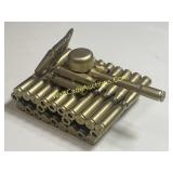 'Bullet Shell Tank,' 'Brass Trench Art,' 5'