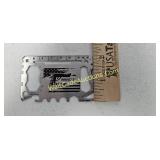 Stainless Steel Tactical Card - compact