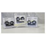 Scope Mount Rings - 30mm  High - 21mm Height -