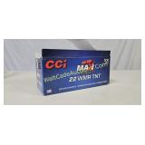 Ammo - .22 WMR TNT CCI 8/50
