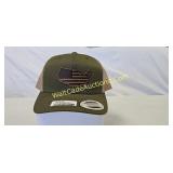 Hats - Yupoong America Leather Patch Hat,