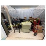 FURNITURE, GRILL, BATTERY POWERED JEEP