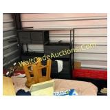 MATTRESS, FLOOR LAMP, BOX