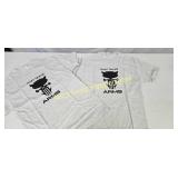 T-shirts - (2) "East Texas Arms", Size XL, Ash