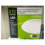 Lighting -(5) ETI 16" Low Profile Round Flushmount