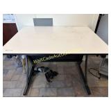Blue Print Desk- 34 in. Tall, 4ft. Wide, 3 ft.