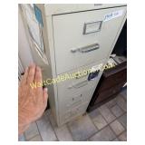 Filing Cabinet, 4 Drawer, Conts included