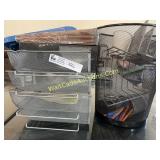Office DeskTop File Cabinets, cardholders, trash