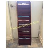Hanging Filing Cabinet,  4ft. Tall, 13 in. Wide,