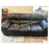 Black Couch 5 ft Wide , 3 ft. Tall, 3 ft. Deep