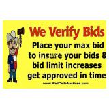 All Bids are Verified