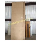 Wood/ Doors (4), 24"x80ï¿½,  2.5ft.x 8ft., 30ï¿½x 80ï¿½