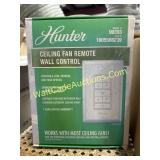 Hunter  Ceiling Fan Remote Wall Control,NIB